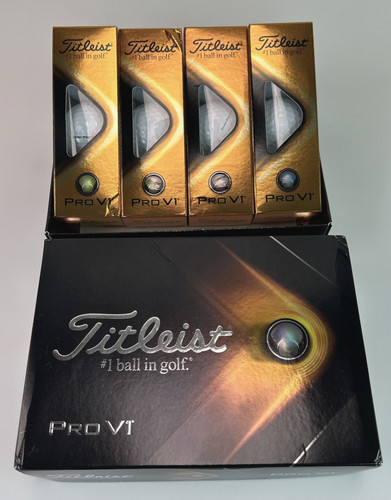 New titleist pro golf balls - v1,