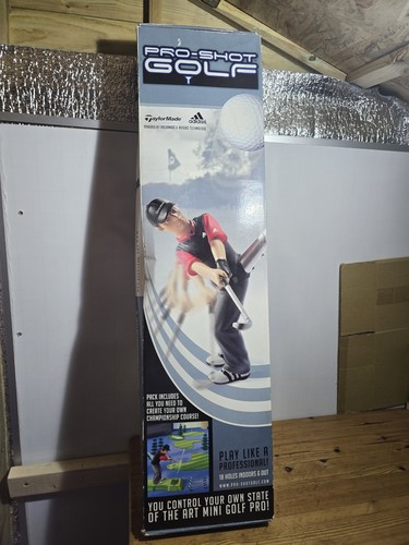 Pro shot indoor - golf, game