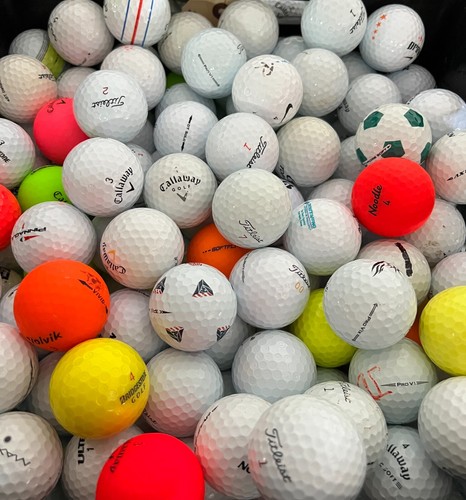 100 assorted golf balls pro - golf,