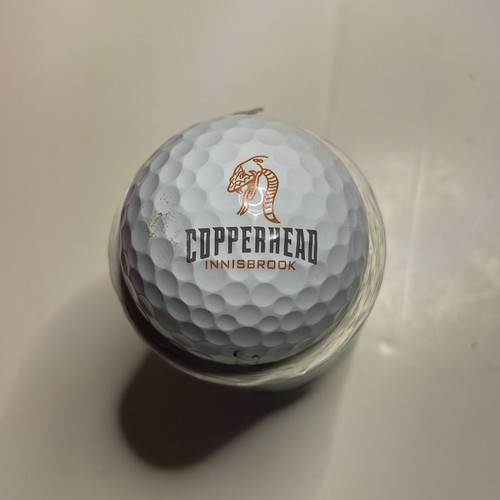 Logo golf ball the - golf, copperhead