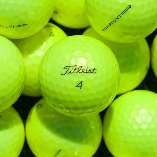 Yellow titleist pro - yellow,