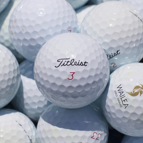 100 titleist pro - v1x, used